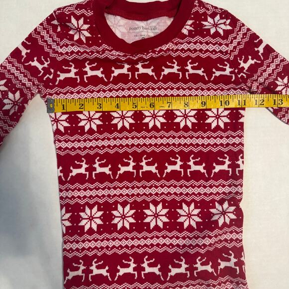 Pottery Barn Kids 8 PJ Set Sustainable Organic Cotton Holiday Warm Cozy Comfy - Picture 5 of 14